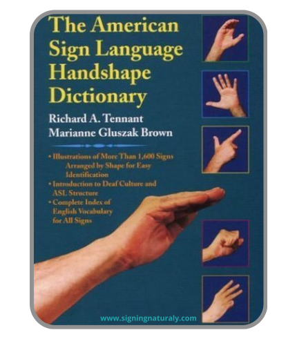 The American Sign Language Handshape Dictionary by Richard pdf book